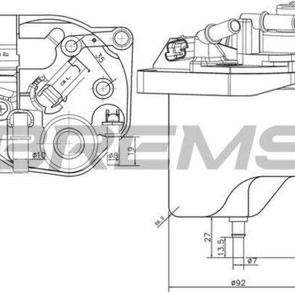Palivový filtr BREMSI FE0222