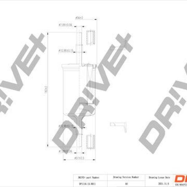 Palivový filtr DRIVE DP1110.13.0011