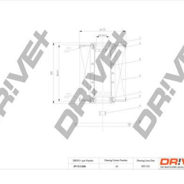 Palivový filtr DRIVE DP1110.13.0038