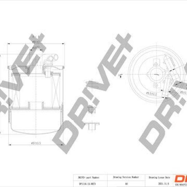 Palivový filtr DRIVE DP1110.13.0073