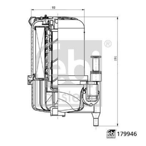 Palivový filtr FEBI BILSTEIN 179946