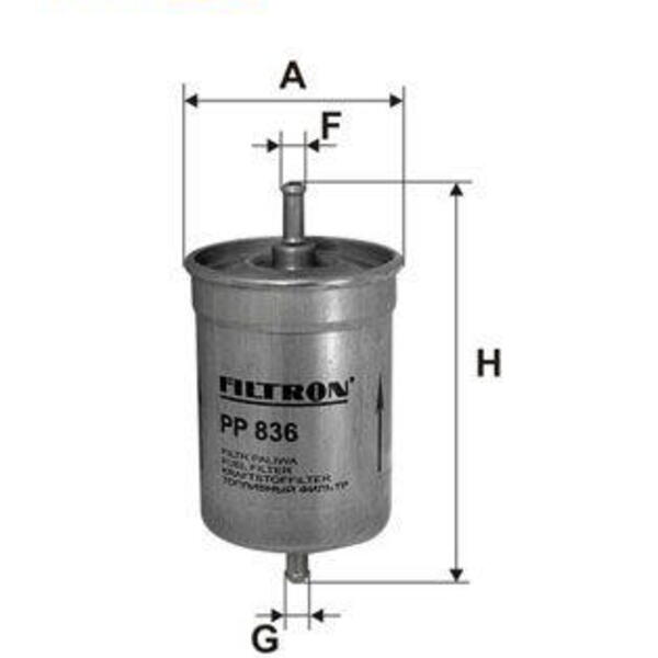 Palivový filtr FILTRON PP 836