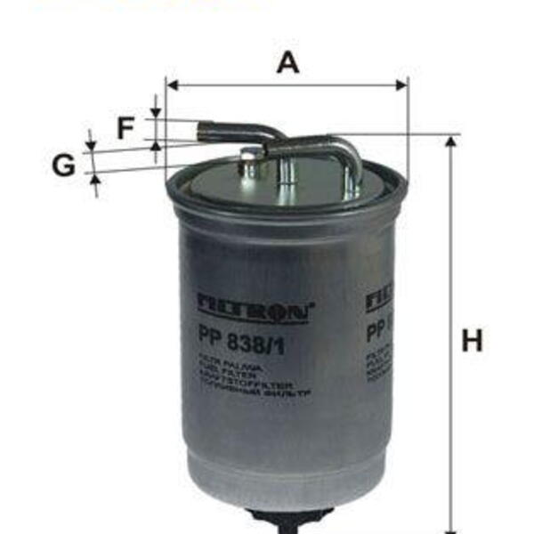 Palivový filtr FILTRON PP 838/1