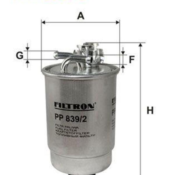 Palivový filtr FILTRON PP 839/2