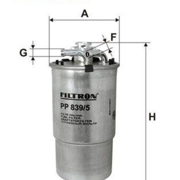 Palivový filtr FILTRON PP 839/5