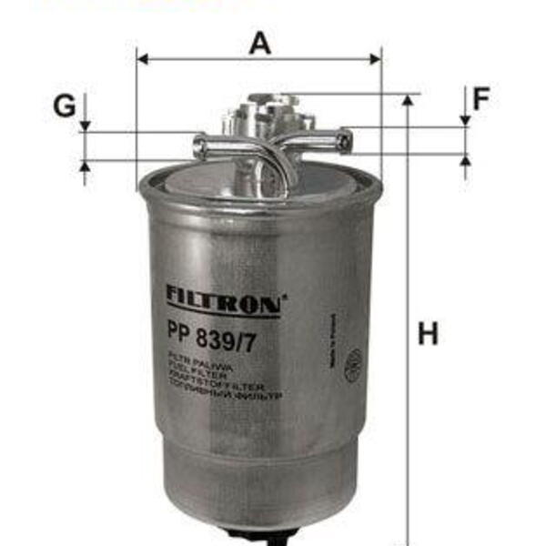 Palivový filtr FILTRON PP 839/7