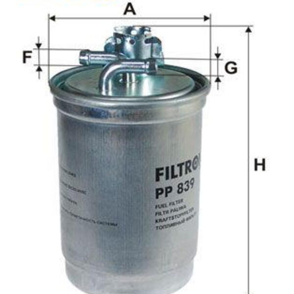 Palivový filtr FILTRON PP 839