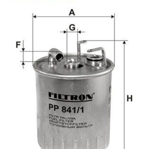 Palivový filtr FILTRON PP 841/1
