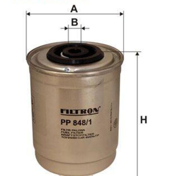 Palivový filtr FILTRON PP 848/1