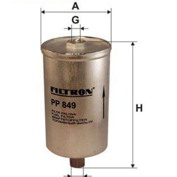 Palivový filtr FILTRON PP 849