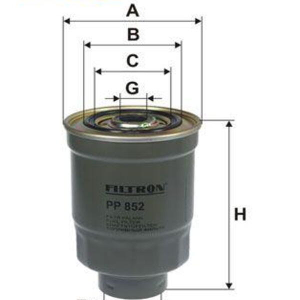 Palivový filtr FILTRON PP 852