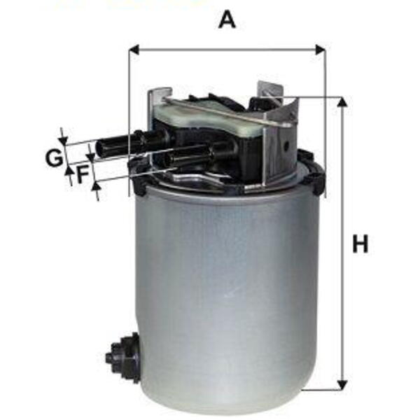 Palivový filtr FILTRON PP 857/9