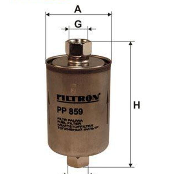 Palivový filtr FILTRON PP 859