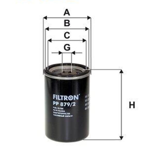 Palivový filtr FILTRON PP 879/2 PP 879/2