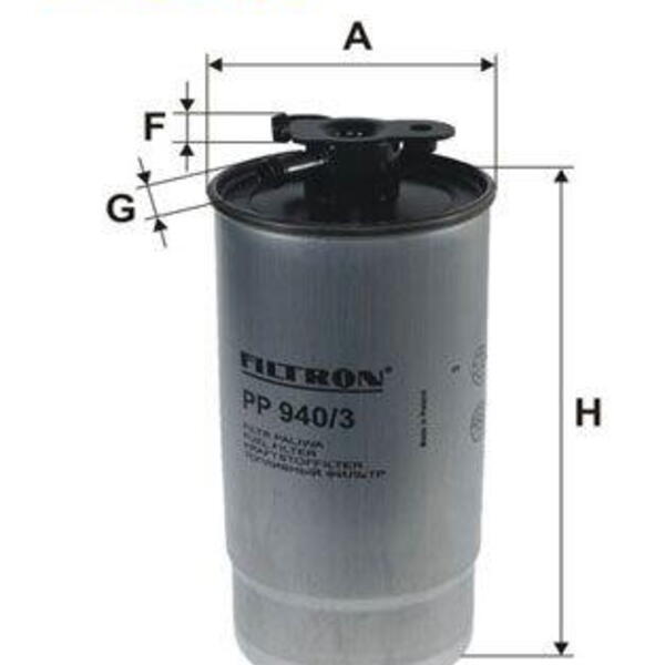 Palivový filtr FILTRON PP 940/3