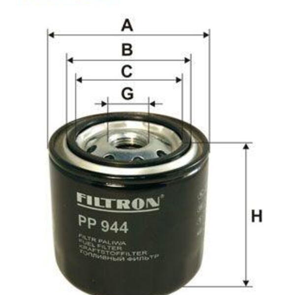 Palivový filtr FILTRON PP 944