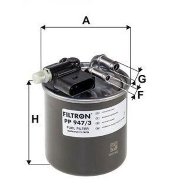 Palivový filtr FILTRON PP 947/3