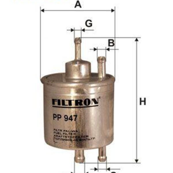 Palivový filtr FILTRON PP 947 PP 947