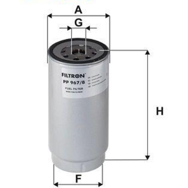Palivový filtr FILTRON PP 967/8
