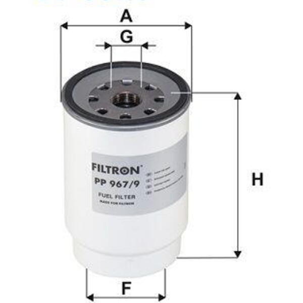 Palivový filtr FILTRON PP 967/9