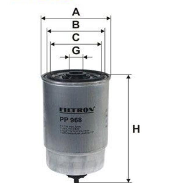 Palivový filtr FILTRON PP 968