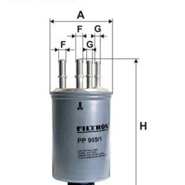Palivový filtr FILTRON PP 969/1