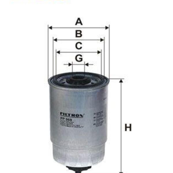 Palivový filtr FILTRON PP 969