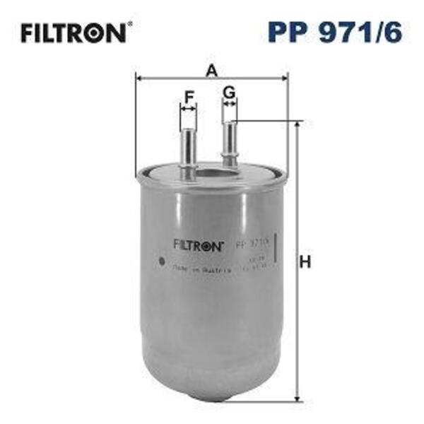 Palivový filtr FILTRON PP 971/6