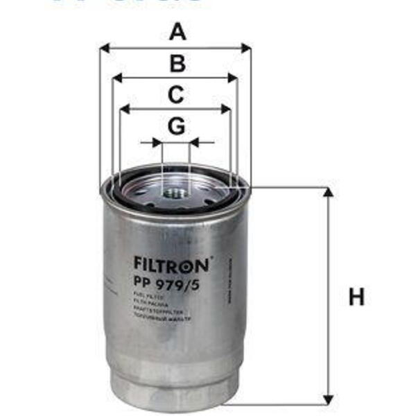 Palivový filtr FILTRON PP 979/5
