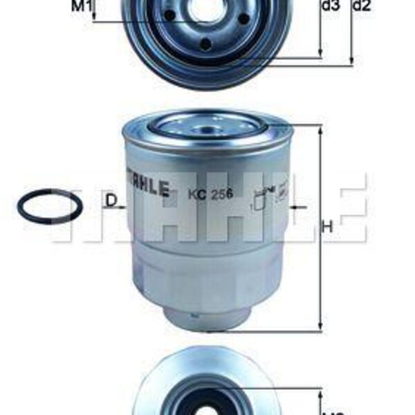 Palivový filtr KNECHT KC 256D