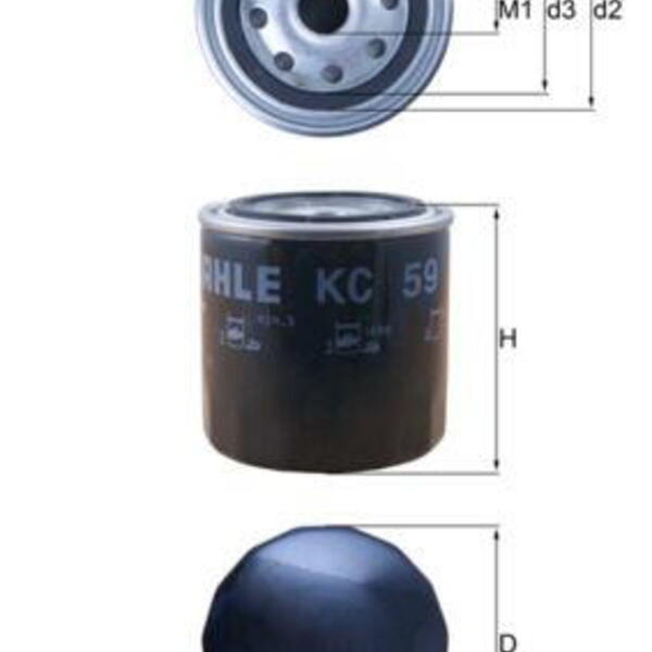 Palivový filtr KNECHT KC 59