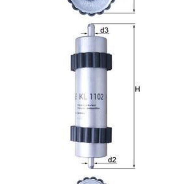 Palivový filtr KNECHT KL 1102
