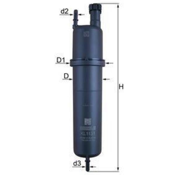 Palivový filtr KNECHT KL 1131