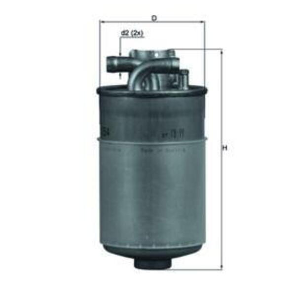 Palivový filtr KNECHT KL 154