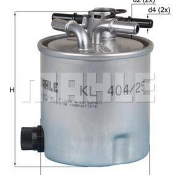 Palivový filtr KNECHT KL 404/25