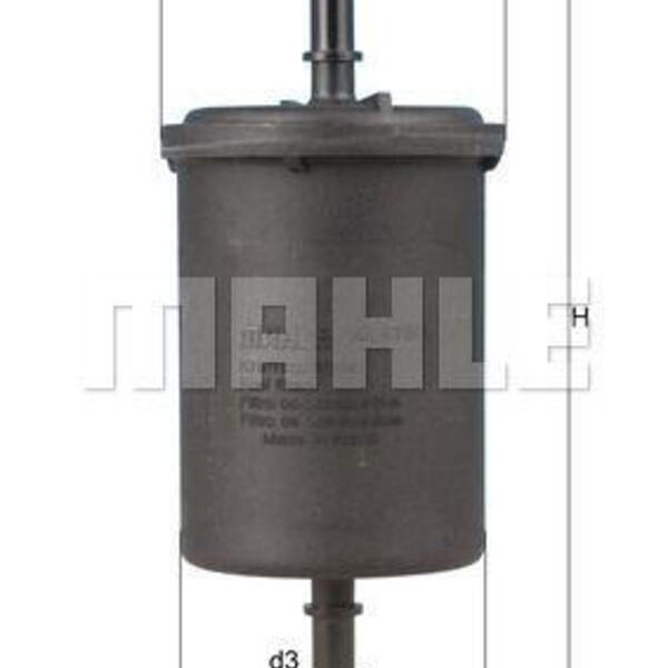 Palivový filtr KNECHT KL 416/1