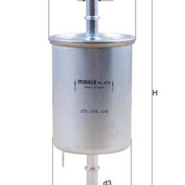 Palivový filtr KNECHT KL 470