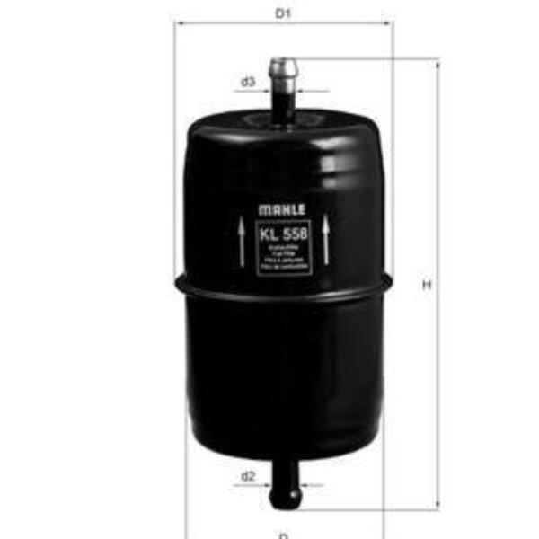 Palivový filtr KNECHT KL 558