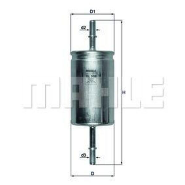 Palivový filtr KNECHT KL 559