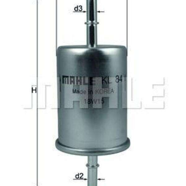Palivový filtr KNECHT KL 84