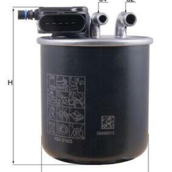 Palivový filtr KNECHT KL 942