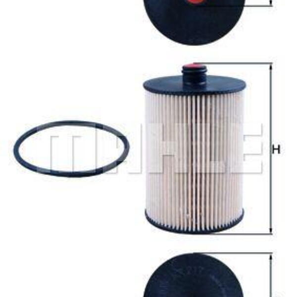 Palivový filtr KNECHT KX 217D