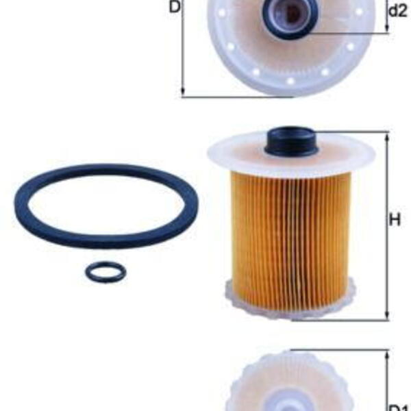 Palivový filtr KNECHT KX 81D