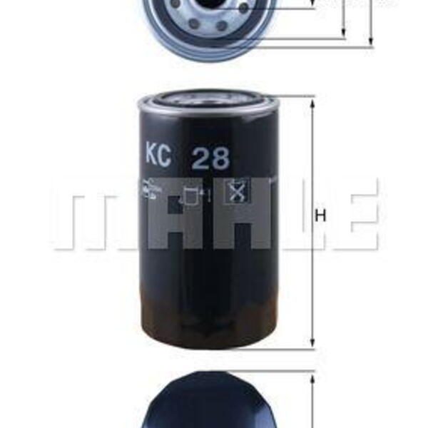 Palivový filtr MAHLE KC 28