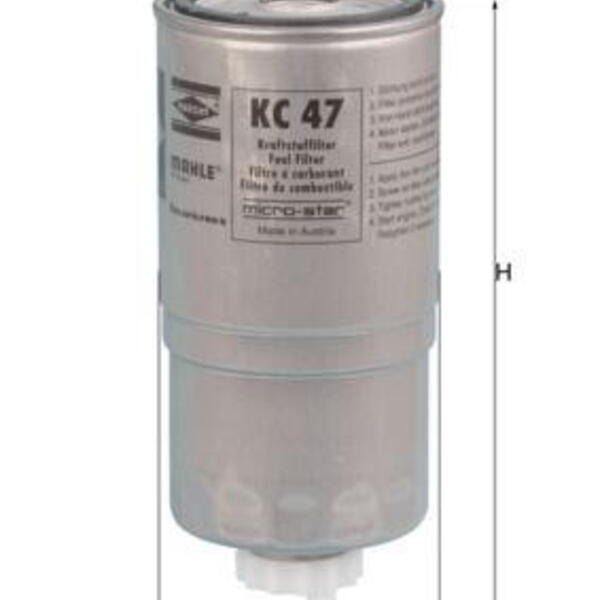 Palivový filtr MAHLE KC 47