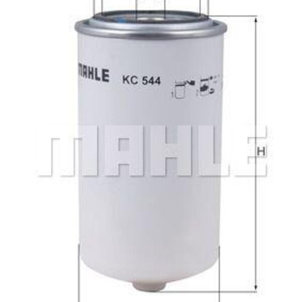 Palivový filtr MAHLE KC 544