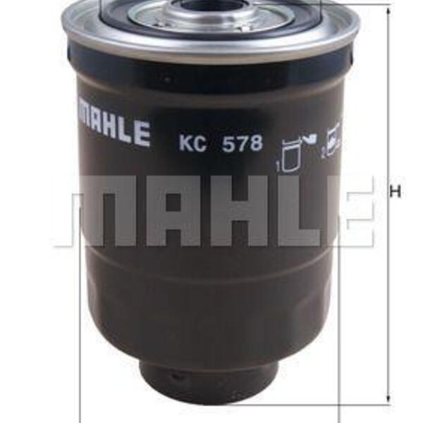 Palivový filtr MAHLE KC 578D