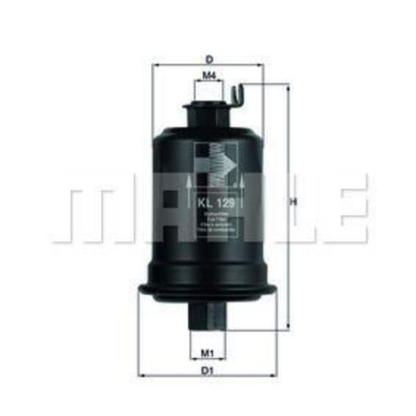 Palivový filtr MAHLE KL 129