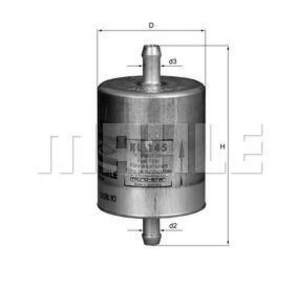 Palivový filtr MAHLE KL 145