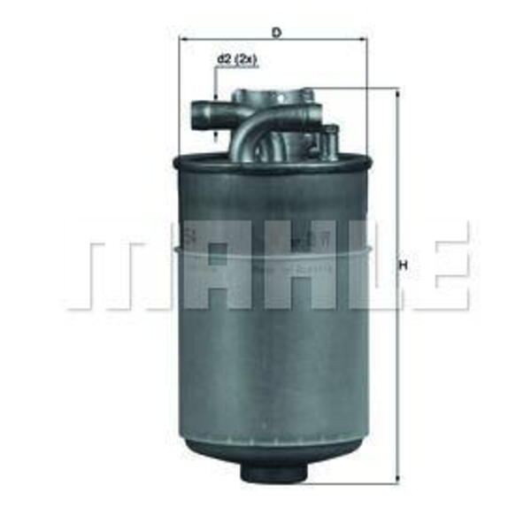 Palivový filtr MAHLE KL 154